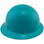 MSA Skullgard Full Brim Hard Hat with FasTrac III Ratchet Suspension - Teal Color
Right SIde View