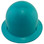 MSA Skullgard Full Brim Hard Hat with FasTrac III Ratchet Suspension - Teal Color
Front View