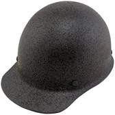 MSA Skullgard Cap Style With STAZ ON Suspension Textured Granite ~ Left Side Oblique View