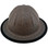 SkullBucket Aluminum Full Brim Hard Hats with Ratchet Suspensions – Brown Stone with Optional Edge
Front  View