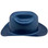 Outlaw Cowboy Hardhat with Ratchet Suspension Metallic Blue
Left Side View