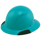 DAX Fiberglass Composite Hard Hat - Full Brim Teal
Left Side Oblique View