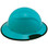 DAX Fiberglass Composite Hard Hat - Full Brim Teal with Protective Edge
Right Side View