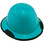 DAX Fiberglass Composite Hard Hat - Full Brim Teal with Protective Edge
Right Side Oblique View