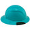 Actual Carbon Fiber Hard Hat - Full Brim Teal
Right Side View