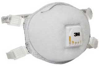 3M 8514 n95 Organic Vapor Relief Respirators (10 ct), Part #8514 Pic 1