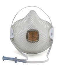 MOLDEX 2700 N95 Respirator with Handy Strap and Valve (10 per box), Part #MOL2700 Pic 1