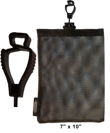 Glove Guard Bag 7 inch x 10 inch Black Pic 1