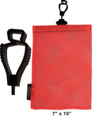 Glove Guard Bag 7 inch x 10 inch Orange Pic 1