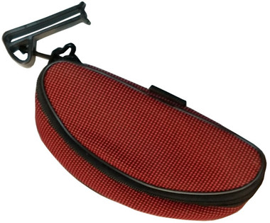 Soft Red Glove Guard Bag, Utility Guard End Pic 1
