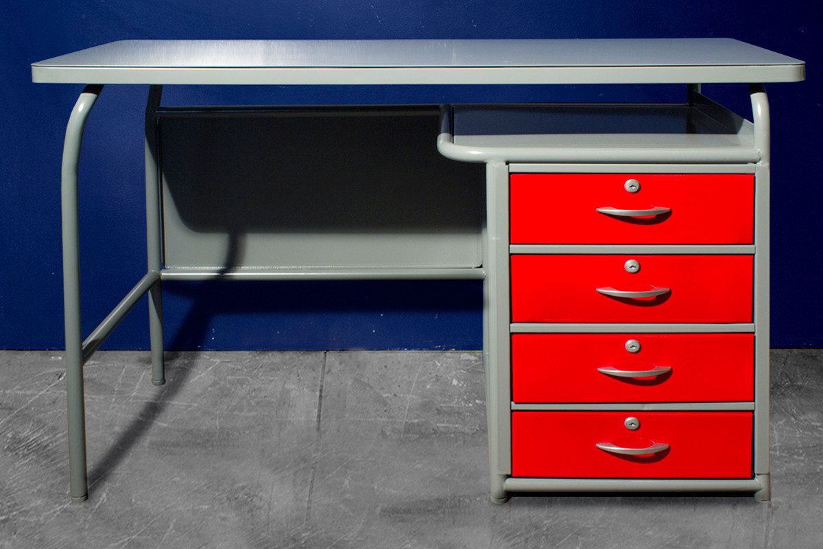 Sold 1950s Industrial School Desk By American Seating