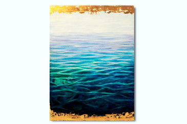  SOLD - Abstract Seascape Painting