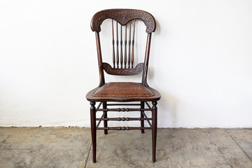 SOLD - Antique Victorian Side Chair
