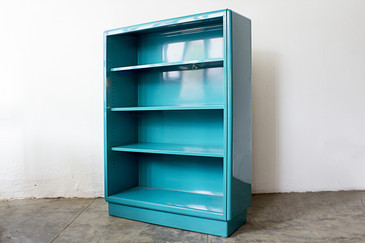 SOLD - Deco Era Allsteel Book Case, Refinished