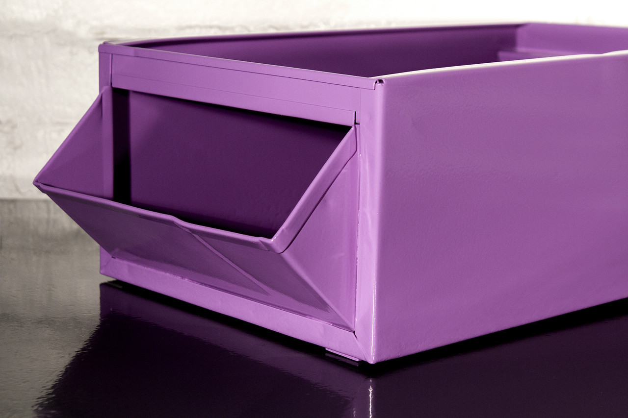 SOLD 1940s Industrial Mail Bin, Refinished Rehab Vintage Interiors