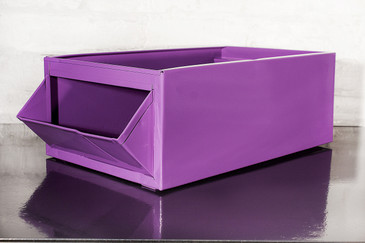 SOLD - 1940s Industrial Mail Bin, Refinished