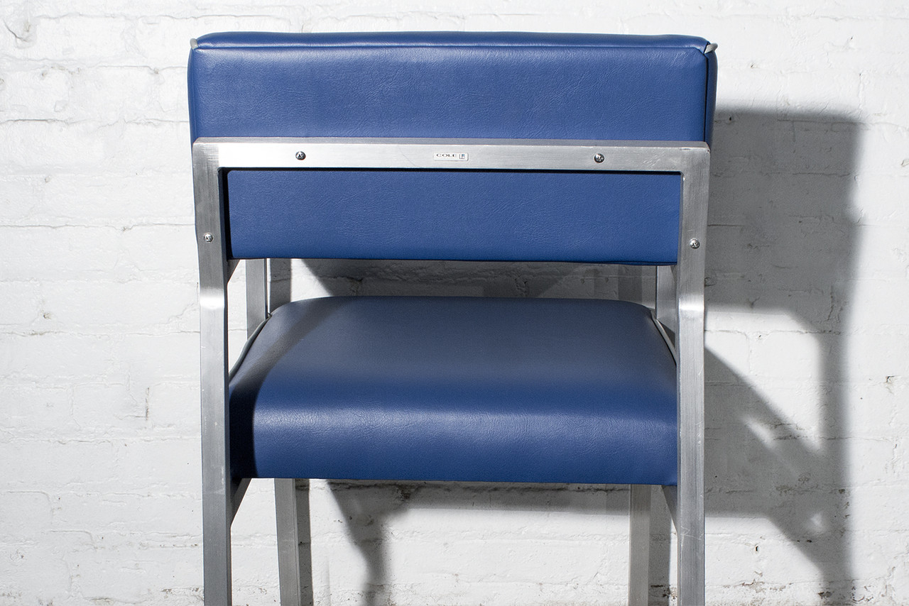 SOLD - 1960s Cole Steel Armchair, Refinished - Rehab Vintage Interiors