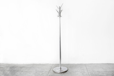 SOLD - 1960s Aluminum Coat Rack