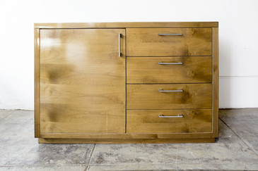 SOLD - Maple Credenza/Dresser, Custom-Made, circa 1990
