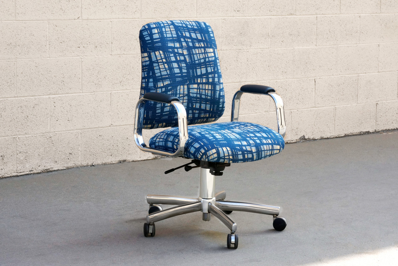 SOLD - Vintage SteelCase Executive Steno Armchair, Refinished - Rehab  Vintage Interiors