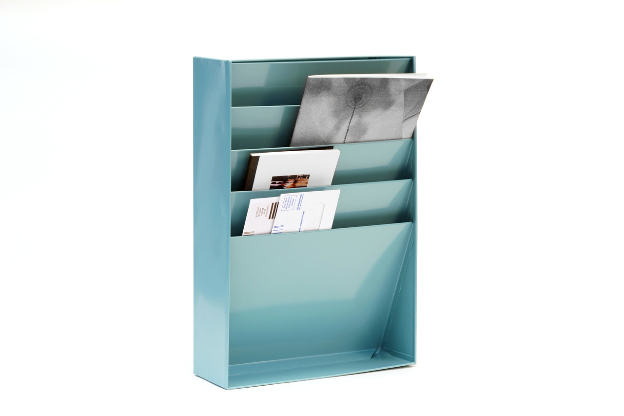 Sold 1960s Retro File Holder Magazine Rack Refinished Rehab
