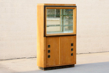 SOLD - Modernist Display Cabinet in the Style of Paul Laszlo