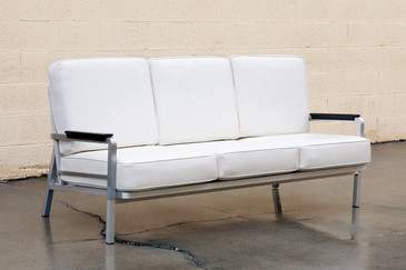SOLD - Custom Made Lobby Series Sofa, 1940s Inspired