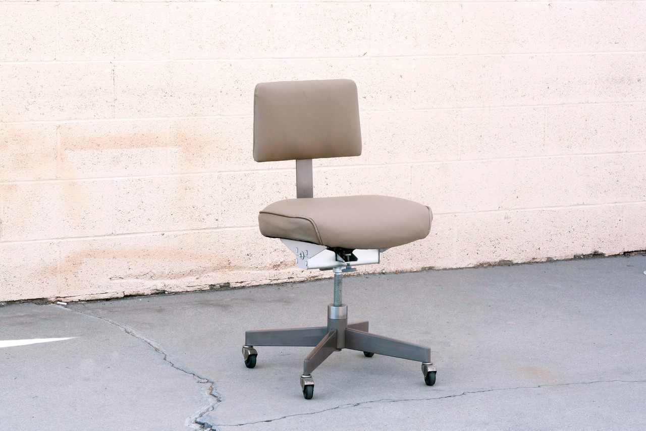 Sold 1970s Steelcase Bassick Steno Desk Chair Refinished In