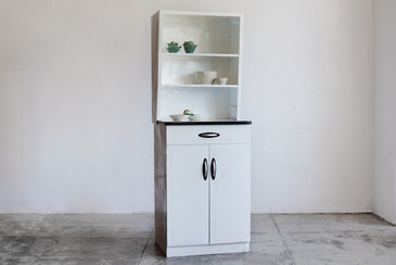 Sold 1940s Metal Cabinet With Drawers Refinished Rehab Vintage Interiors