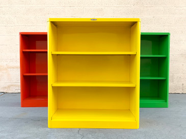 1960s McDowell Craig Tanker Bookcase, Custom Colors Refinished to Order