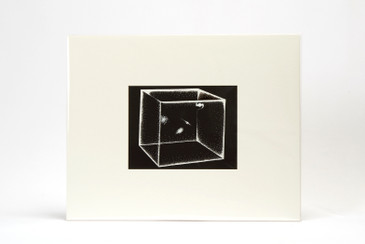 SOLD - Vintage Deep Space Photo Collage Diagram, Version 1, Mounted in Window Mat