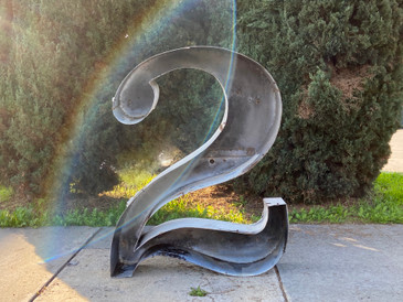 Jumbo Mid Century Channel Sign "2"