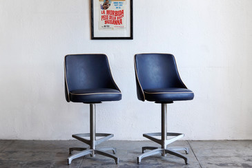 SOLD - 1960s Retro Bar Stools by ChromeCraft