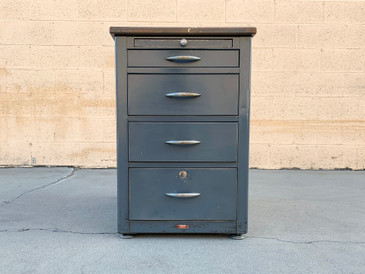 SOLD - 1960s Steel Office Cabinet by Tab Products