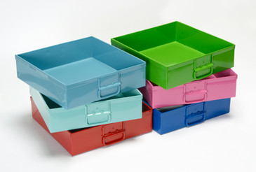 1950s Mail Sorting Trays, Refinished, Choose Your Color