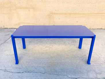 Rehab Original Steel Angle Leg Coffee Table Made to Order, Custom Colors