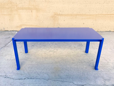 Rehab Original Steel Angle Leg Coffee Table Made to Order, Custom Colors