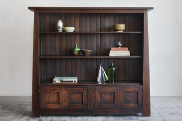 SOLD - California Craftsman Tiger Oak Bookcase, 1900s