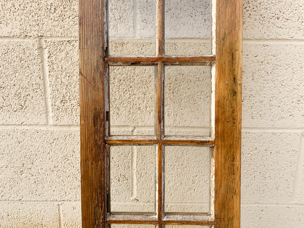 SOLD - Pair of Antique Architectural Wood Windows with Glass - Rehab Vintage  Interiors