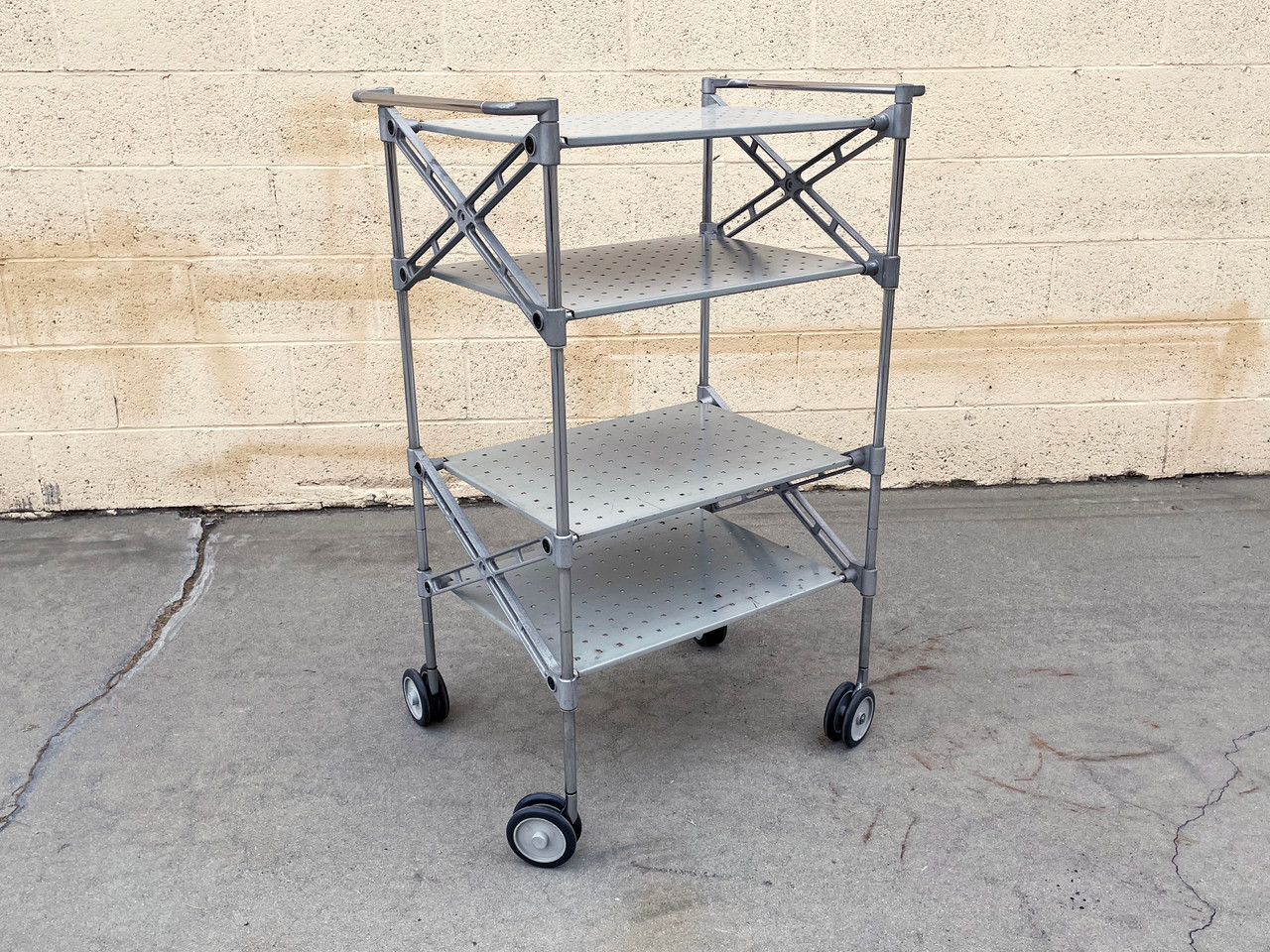SOLD Oxo Trolley Cart by Antonio Citterio for Kartell, 1990s - Rehab  Vintage Interiors