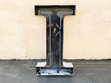 Jumbo Mid Century Channel Letter I