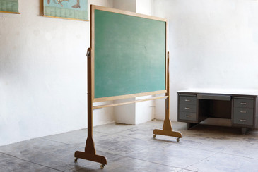 SOLD - Large Vintage Schoolhouse Chalkboard