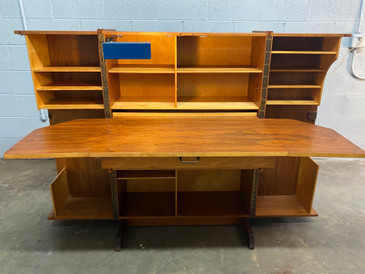 SOLD - MUMMENTHALER & MEIER FOLDABLE "MAGIC BOX" DESK, 1960s