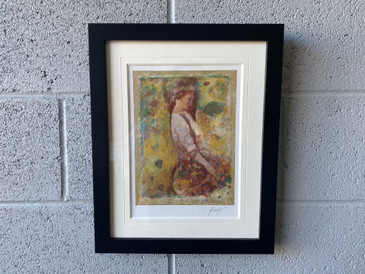 SOLD - "Gathering Blossoms" - Hua Chen - 2006 