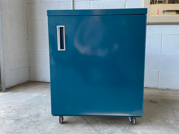 SOLD - Rolling Cabinet w/ Shelf