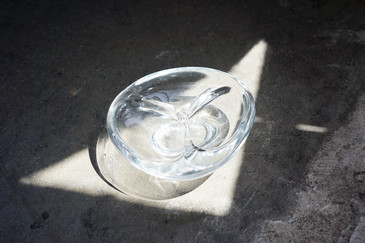 SOLD - 1960s Triangular Murano Glass Ashtray, Gino Cenedese