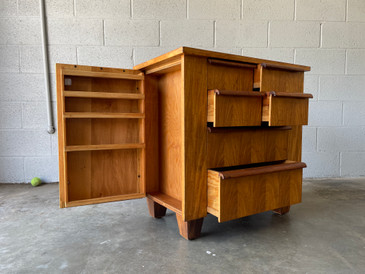 SOLD - Vintage Craftsman Storage Cabinet