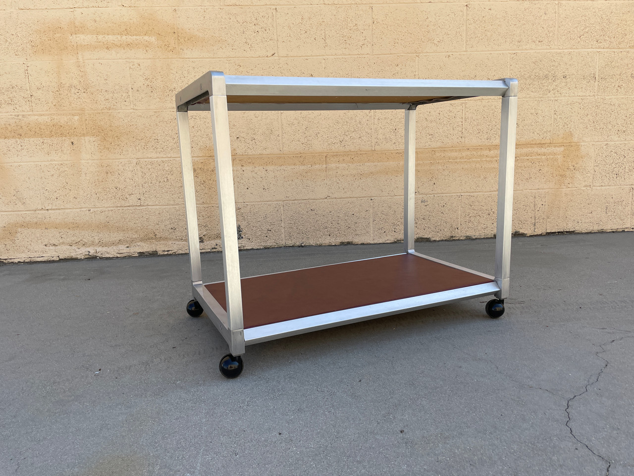 Vintage Aluminum Rolling Cart Rehab Vintage Interiors