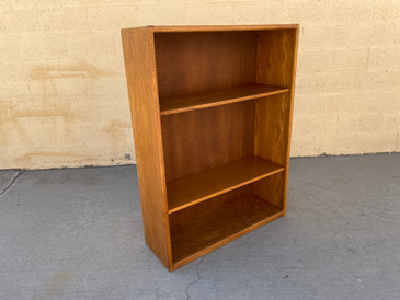 Sold - 1970s Oak 3-Shelf Bookcase