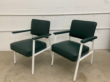 SOLD - 1970s Steelcase Armchairs 